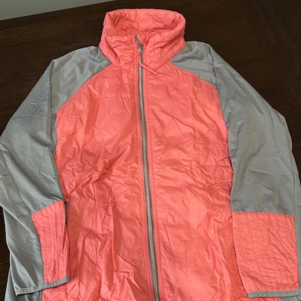 Calvin Klein Performance Windbreaker - Women's Size 3X - Pink/Gray